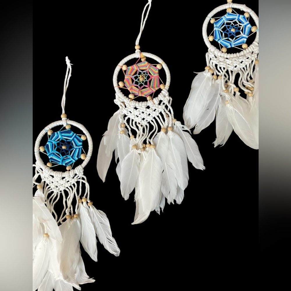 Beautiful macrame mandalas Dreamcatchers